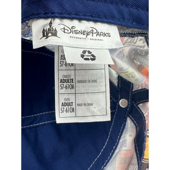 Disney Baseball Cap - Cars Land - Radiator Springs Disney Park Adjustable - Picture 7 of 7